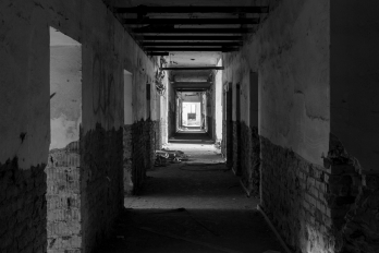 URBEX | Jánské Koupele | Chodba k pokojům
