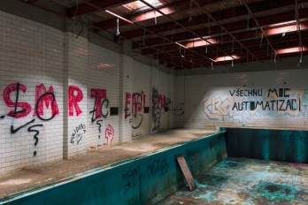 URBEX | Jánské Koupele | Bázén - Solidarita